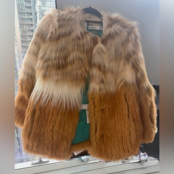 ✨NWT✨ALABAMA MUSE”ADAM” coat-milk/carmel- size IT 40/US 4 - Picture 10 of 10